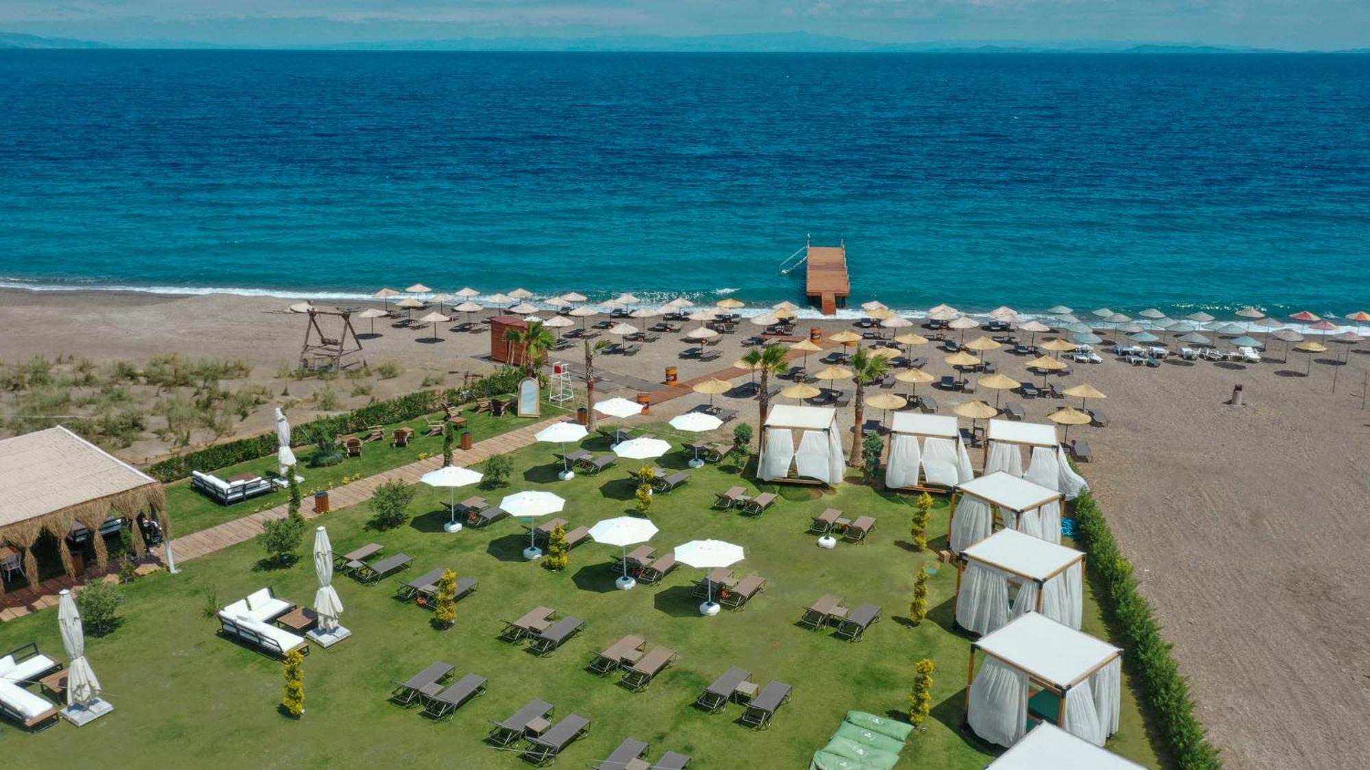 Assos Troy Beach Hotel Exterior photo